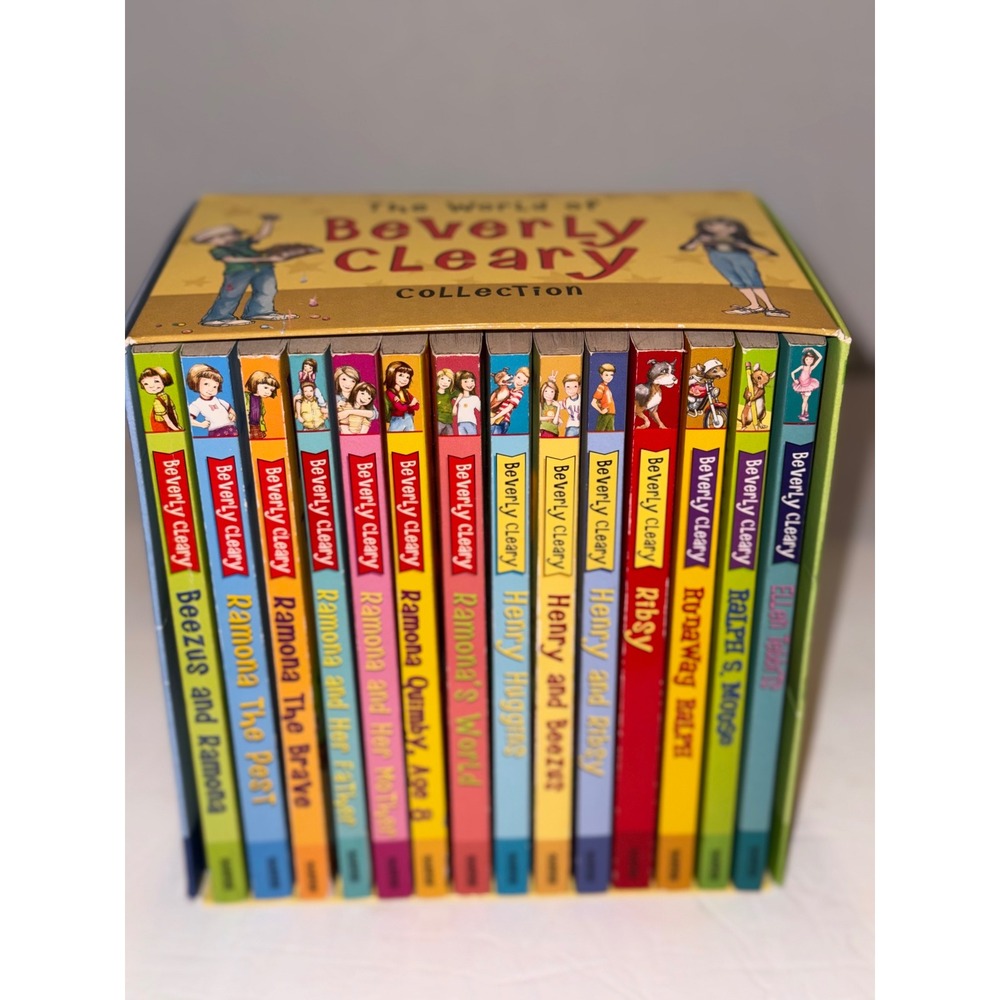 The World of Beverly Cleary Collection 15 Book Box Set Ramona Henry Ralph Mouse